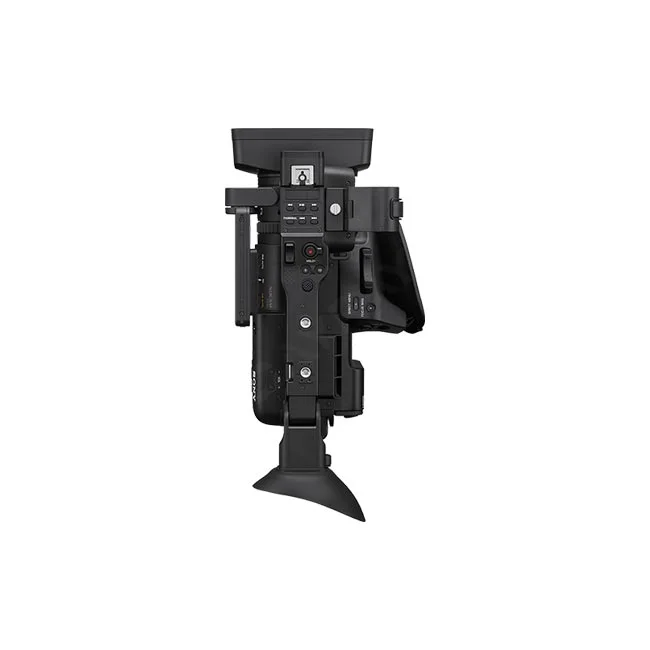 Sony HXR-NX800 上部・操作ボタンおよびファインダー部