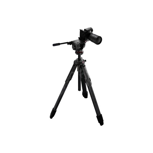 Manfrotto ONE Carbon 500x kit カメラ装着状態の全体像
