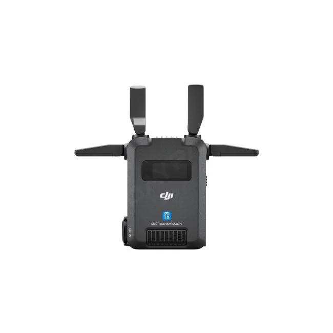 DJI SDR Transmission 正面、アンテナ展開状態
