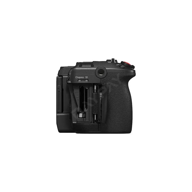 Canon EOS C50 メディアスロット・側面端子部