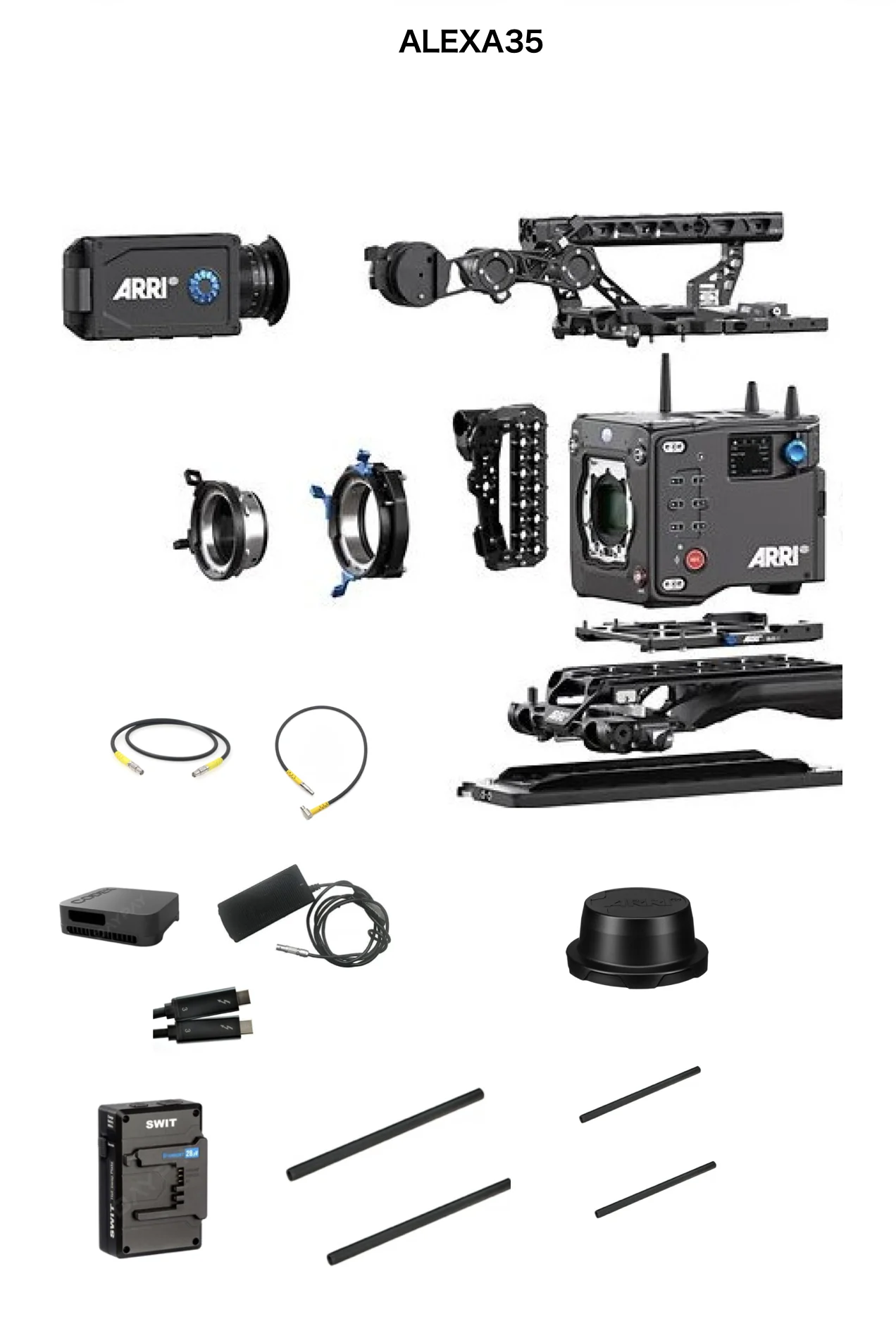 ARRI Alexa 35の仕様画像 1