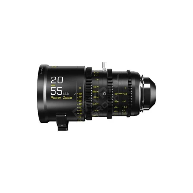 デイペイレンタル｜DAYPAY RENTALで取り扱う撮影機材レンタル品、Dzofilm Pictor 20-55mm T2.8シネマレンズの外観