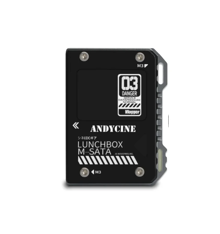 ANDYCINE LUNCHBOX M-SATA 2TB SSD本体の製品画像