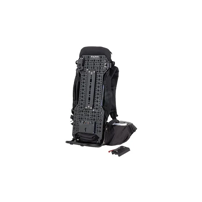 デイペイレンタル｜DAYPAY RENTALでレンタルできる、Sony Venice Rialto Backpackの背面フレームとハーネスを示す撮影機材レンタル商品画像