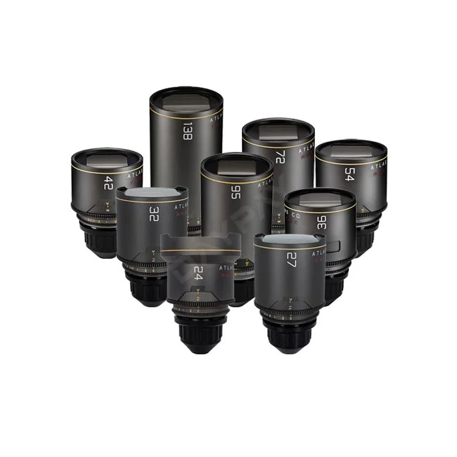 デイペイレンタル｜DAYPAY RENTALで取り扱う撮影機材レンタル、Atlas Mercury Anamorphic 1.5xレンズシリーズの製品全体像