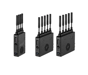 Teradek Bolt 6 XT1500 1+2セット ワイヤレス伝送装置の全体像
