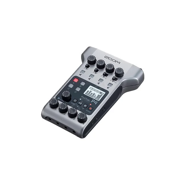 ZOOM PodTrak P4 レコーダーの機材レンタルはデイペイレンタル｜DAYPAY RENTAL
