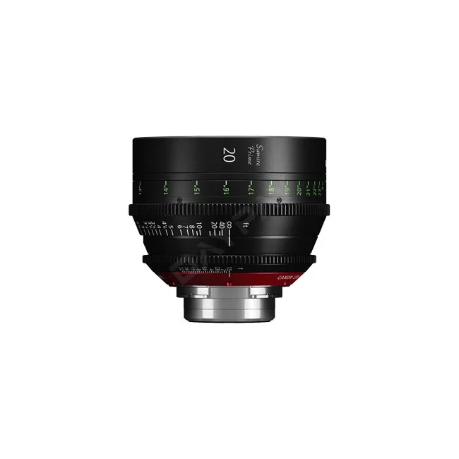 Canon Sumire Prime 20mm T1.5 シネマレンズ 正面