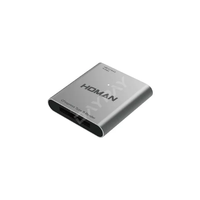 Homan CFexpress Card Reader Type Bの本体。撮影機材レンタルならデイペイレンタル｜DAYPAY RENTAL
