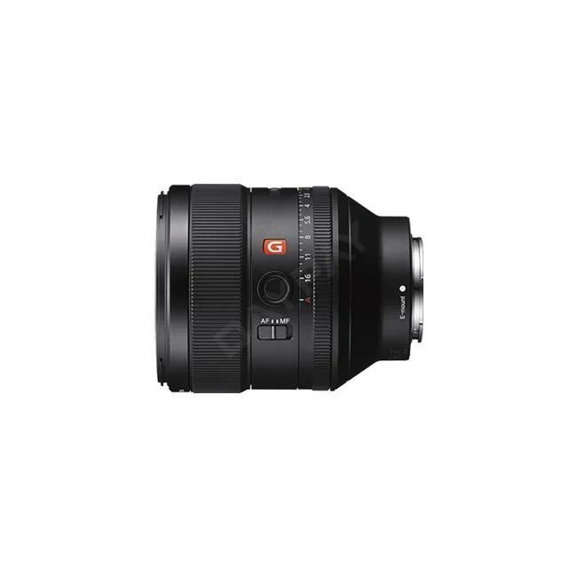 カメラレンタル・撮影機材レンタルのデイペイレンタル｜DAYPAY RENTALでご利用いただけるSony FE 85mm F1.4 GM Ⅱ単焦点レンズの側面。