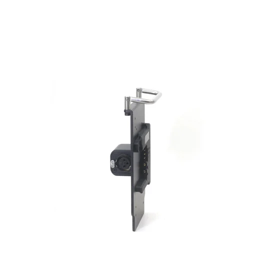B-mount To XLR 3pin Power Output Plate パワープレート側面