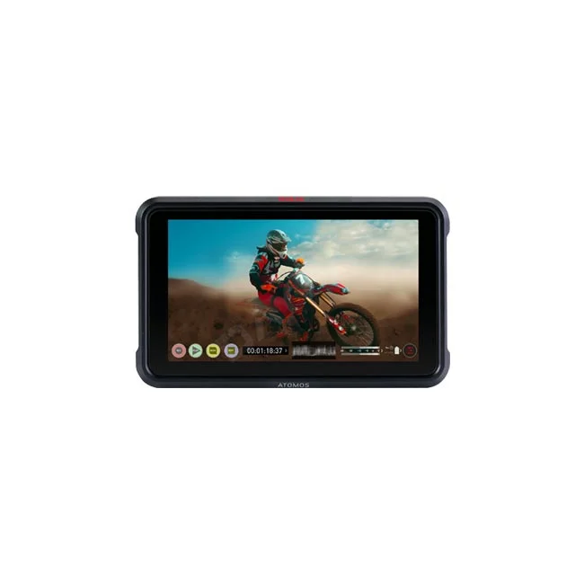 デイペイレンタル｜DAYPAY RENTALでレンタルできるAtomos Ninja Vモニター（バイク走行映像を表示中）の機材レンタル