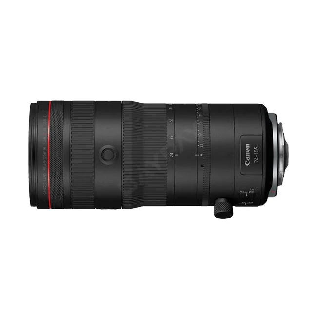 カメラレンタル・撮影機材レンタルのデイペイレンタル｜DAYPAY RENTALで取り扱うCanon RF24-105mm F2.8 L IS USM Zズームレンズの外観