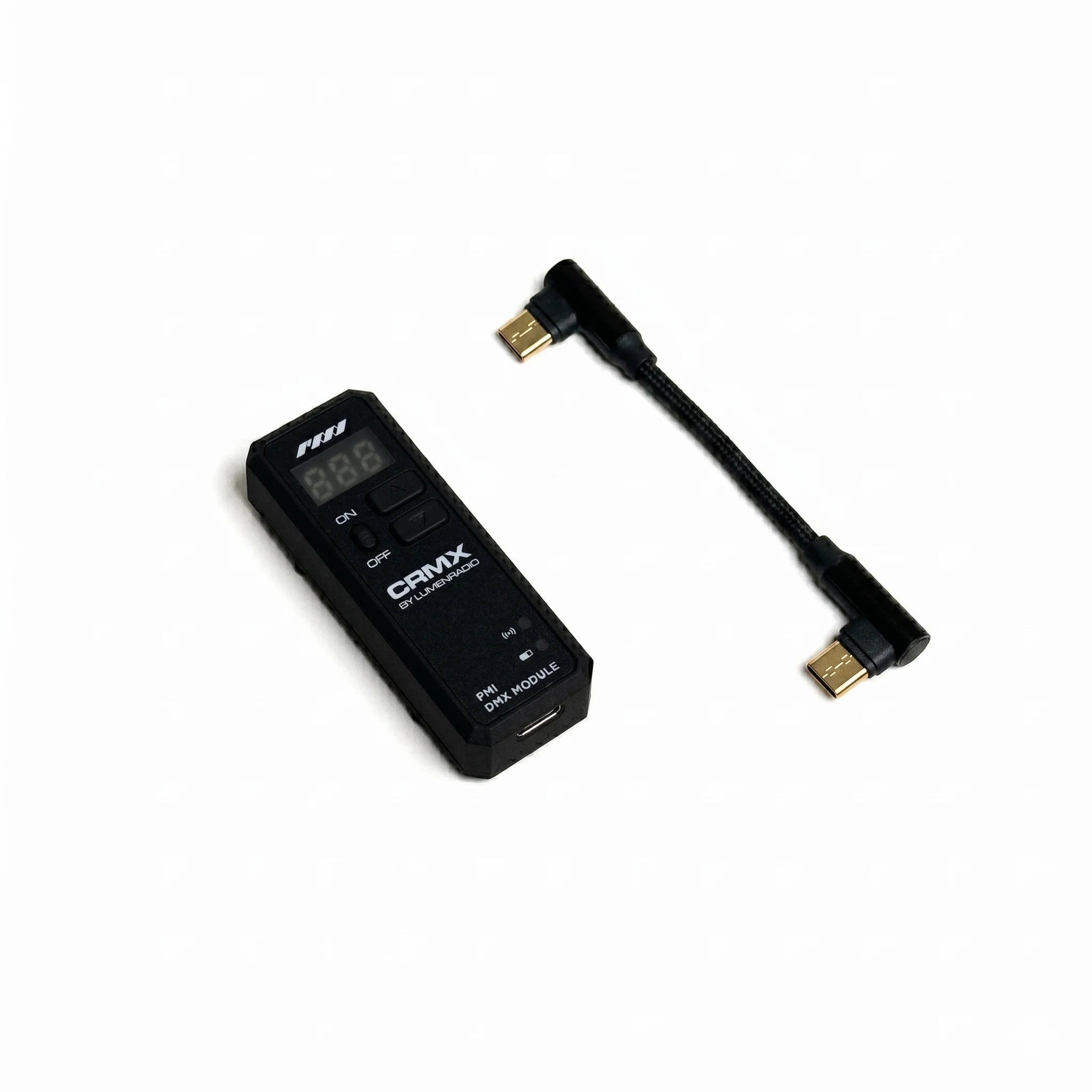 デイペイレンタル｜DAYPAY RENTALでレンタルできるPMI Gear Ninja Pro用DMXモジュール本体と接続ケーブルの撮影機材レンタル画像