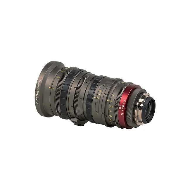 Angenieux Zoom EZ-2 22-60mm T3のシネマレンズ本体の製品画像。撮影機材レンタル・カメラレンタルならデイペイレンタル｜DAYPAY RENTAL