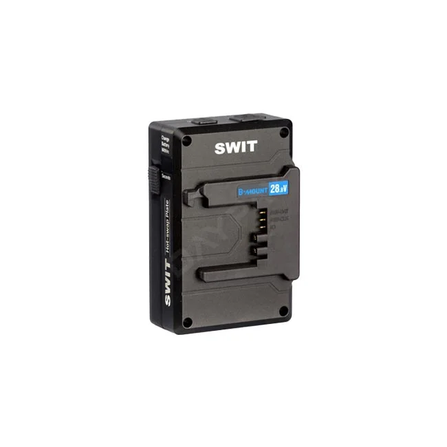 Swit KA-B30B ホットスワッププレートの製品画像。デイペイレンタル｜DAYPAY RENTALで提供する撮影機材レンタル・機材レンタル用のBマウント電源プレート。