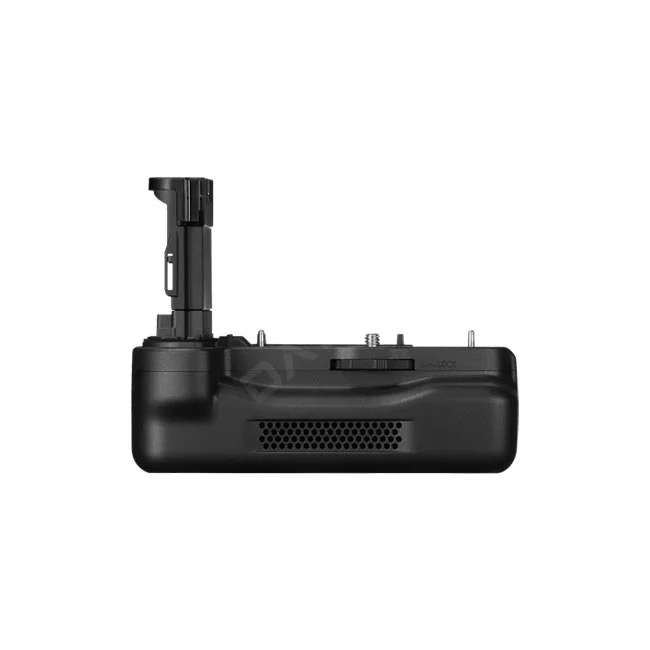 キヤノン Canon CF-R20EP バッテリーグリップの本体を横から見た様子。デイペイレンタル｜DAYPAY RENTALのカメラレンタル・撮影機材レンタルでご利用いただける冷却ファン内蔵型グリップです。