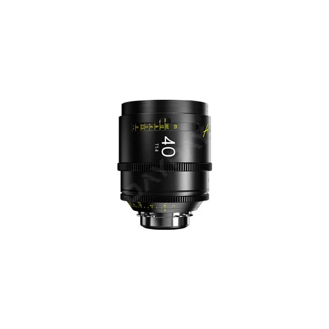Dzofilm Arles Prime 40mm T1.4 シネマレンズ正面