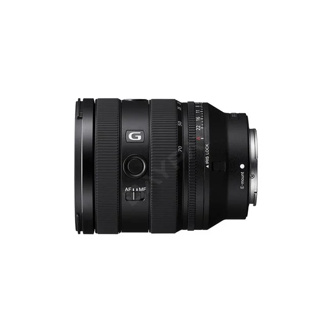 カメラレンタルで人気のソニーレンズ Sony FE 20-70mm F4 G の外観。撮影機材レンタルのデイペイレンタル｜DAYPAY RENTALが提供するズームレンズ本体。