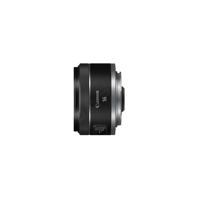 デイペイレンタル｜DAYPAY RENTALのカメラレンタルでご利用いただけるCanon RF16mm F2.8 STM単焦点レンズの側面外観