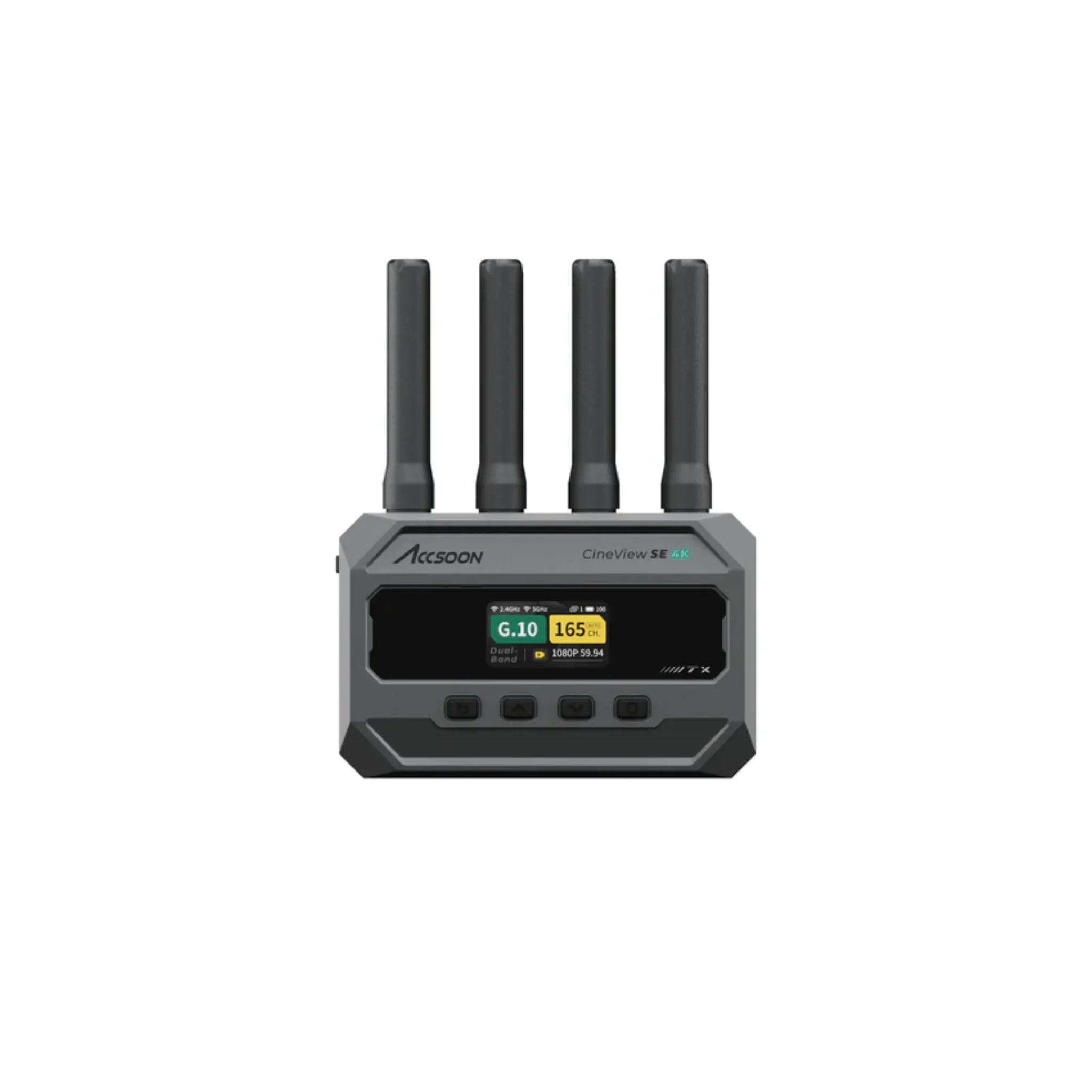 Accsoon CineView SE 4K (TX) ワイヤレス送信機 正面