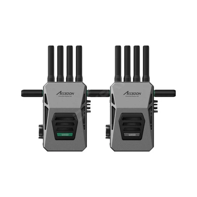 デイペイレンタル｜DAYPAY RENTALの撮影機材レンタルでご利用いただけるAccsoon CineView Master 4K TX1 / RX1 セットのトランスミッターとレシーバー