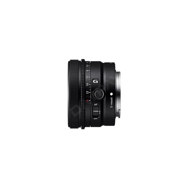 デイペイレンタル｜DAYPAY RENTALのカメラレンタルでご利用いただけるSony FE 40mm F2.5 Gレンズの側面からの外観