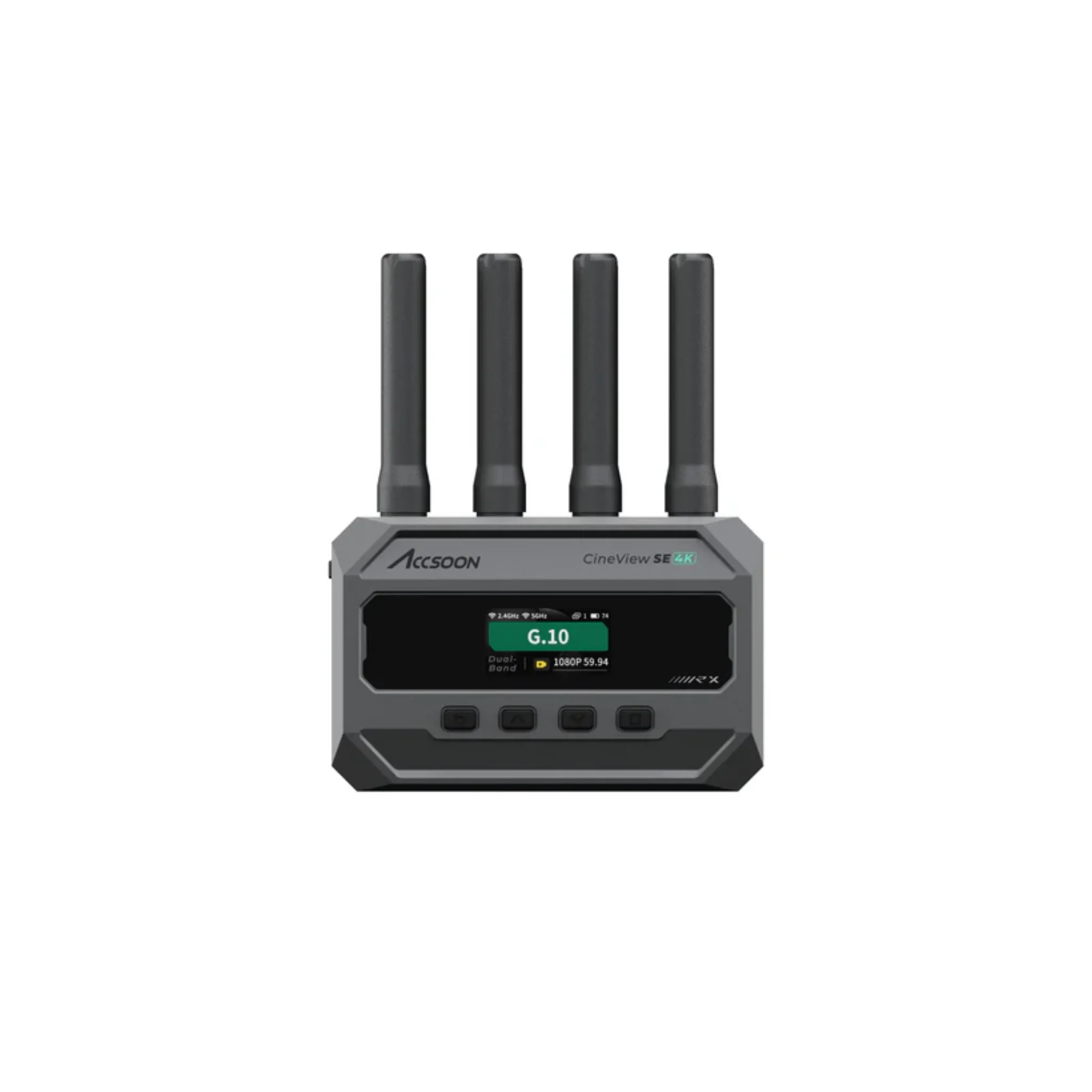 Accsoon CineView SE 4K 受信機(RX)正面