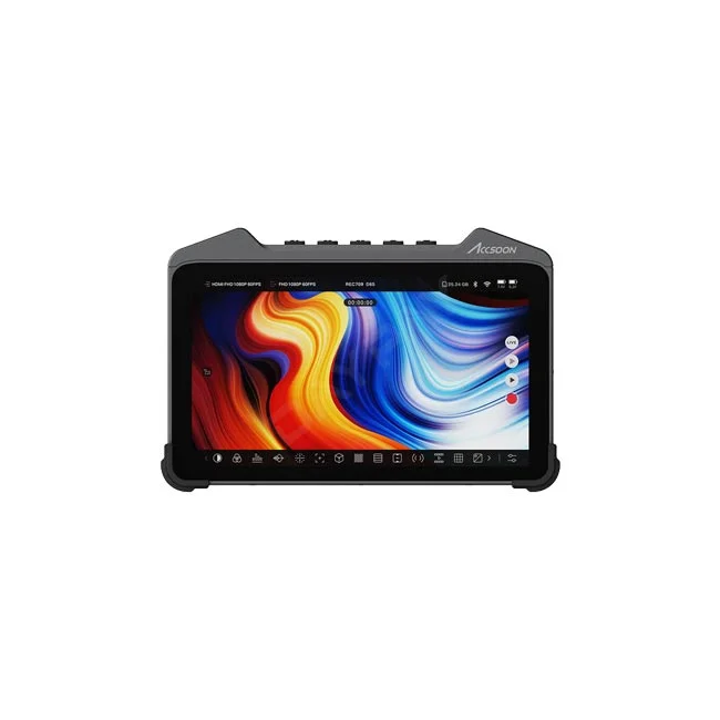 デイペイレンタル｜DAYPAY RENTALの撮影機材レンタルでご利用いただけるAccsoon CineView M7モニターの正面画像