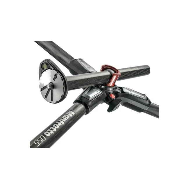Manfrotto MT055CXPRO3 삼각대 센터 컬럼 수평 틸트 및 상단 플레이트 구조