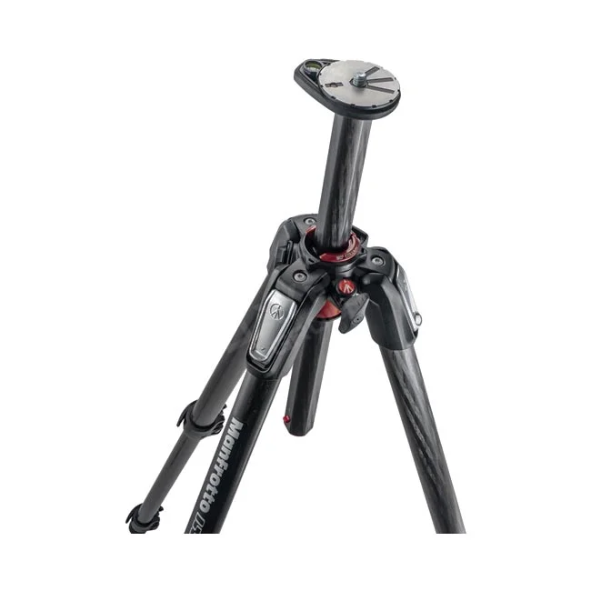 Manfrotto MT055CXPRO3 Tripod 상단 센터컬럼과 헤드 장착부