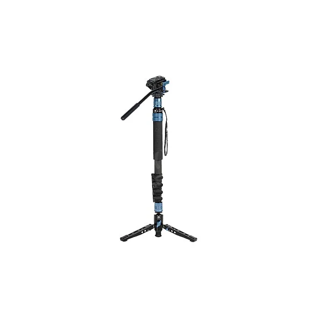 Sirui P-325FL 모노포드 비디오헤드 전체 전면 뷰