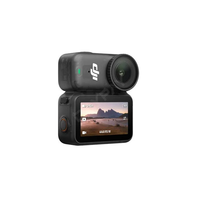 DJI Osmo Nano 스탠더드 콤보의 렌즈 모듈과 후면 화면이 보이는 제품 이미지