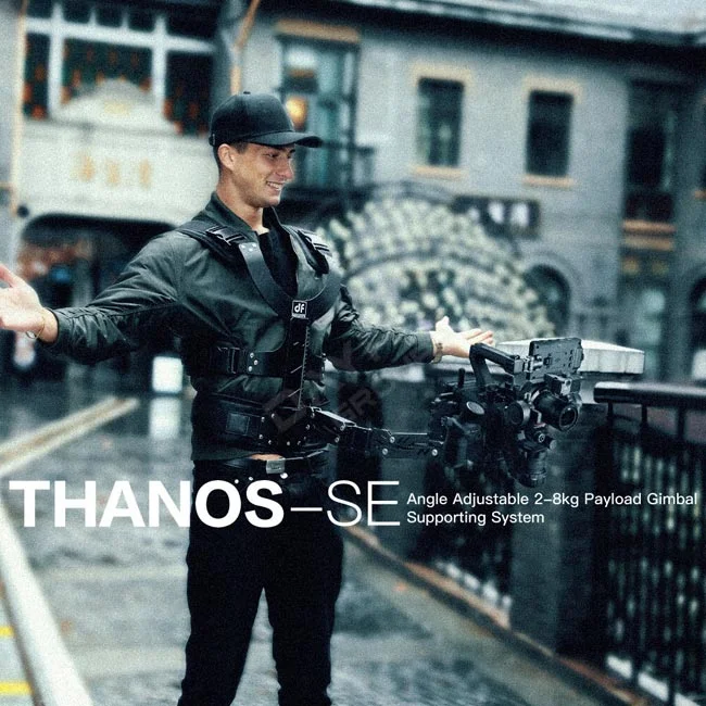 DigitalFoto THANOS-SE Gimbal Vest 착용 및 짐벌 장착 사용 모습