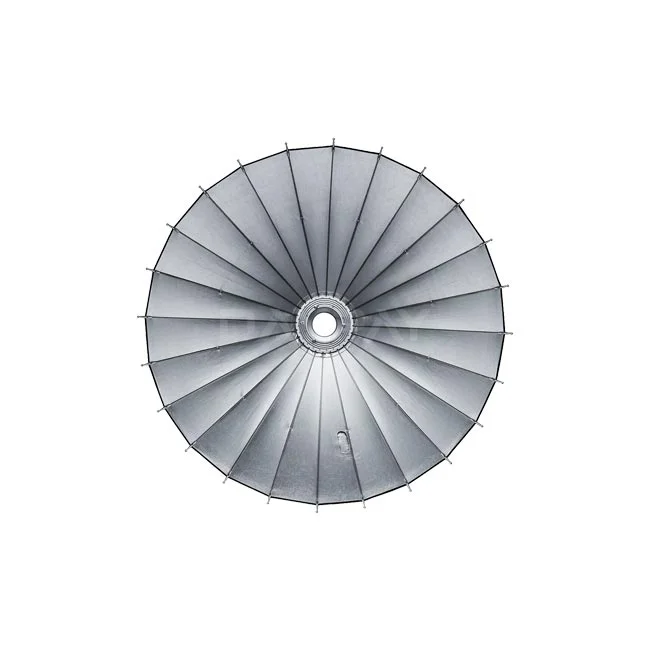 Godox Parabolic P128 Kit 정면 내부 반사판과 마운트 부위