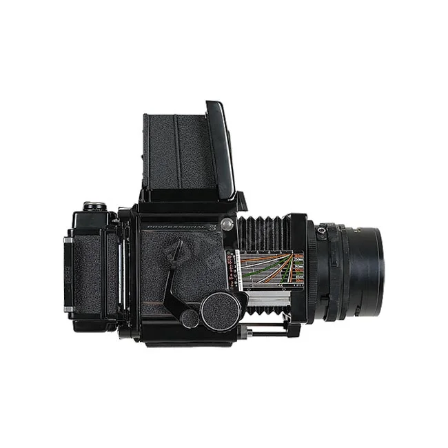 Mamiya RB67 / C 127mm F3.8 측면 각도와 벨로우즈