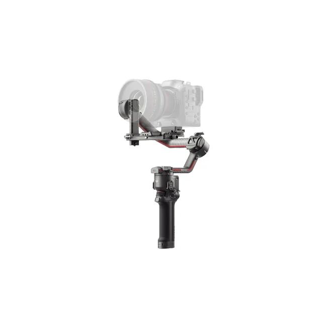 DJI RS 3 Pro 카메라 장착 상태의 측면 전체 모습