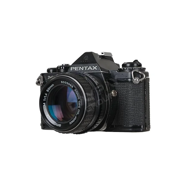 Pentax ME / M 50mm F1.4 전면과 렌즈부