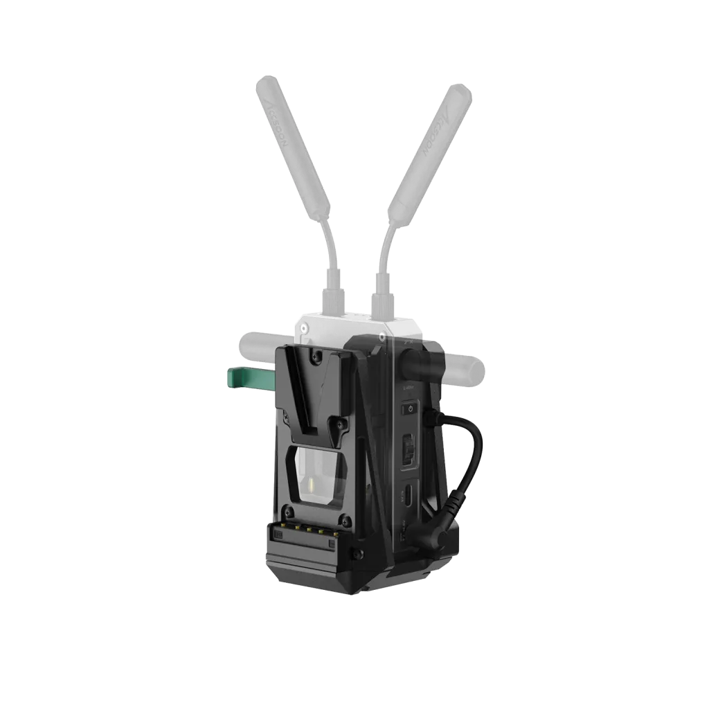 Accsoon V-Lock Adapter V-마운트 플레이트와 장착 구조 부위