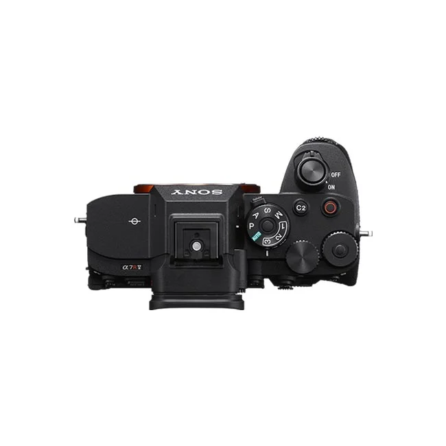Sony A7R5 상단 조작부와 모드 다이얼