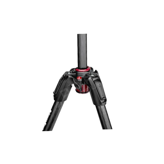 Manfrotto MT190GOC4TB 삼각대 중앙 컬럼과 상단 플레이트 결합부