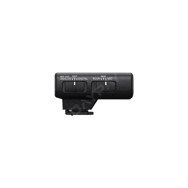 Sony ECM-W2BT 상단 스위치와 조작부