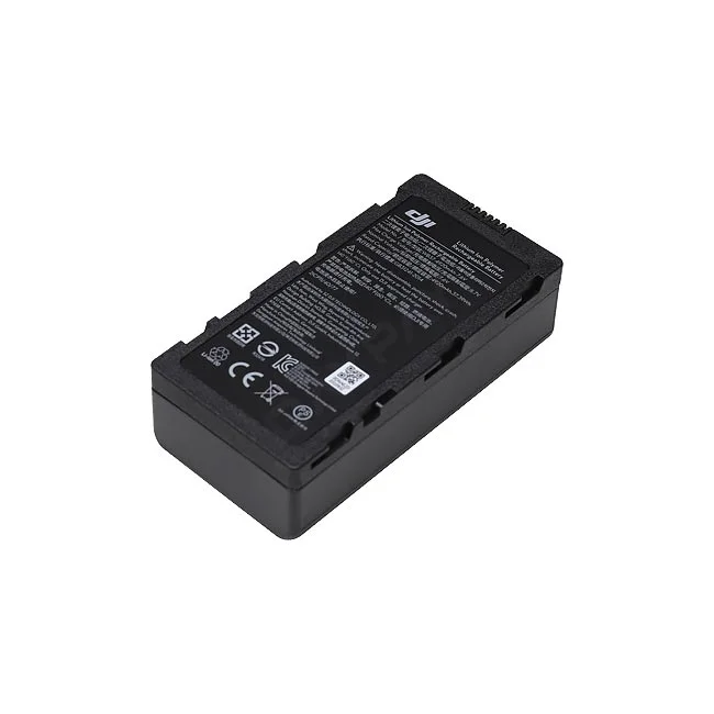 DJI WB37 LiPo Battery 후면 사양 라벨과 단자부