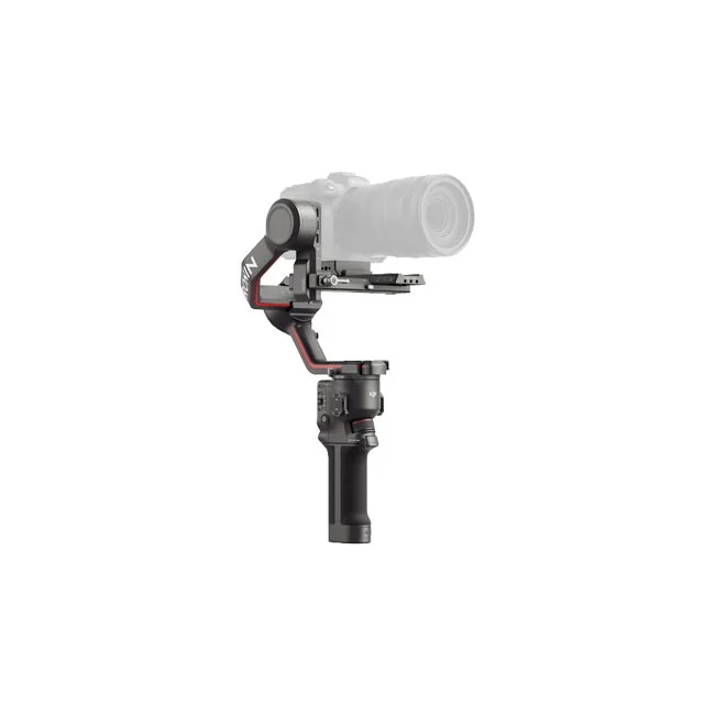DJI RS 3 카메라 장착 측면 전신