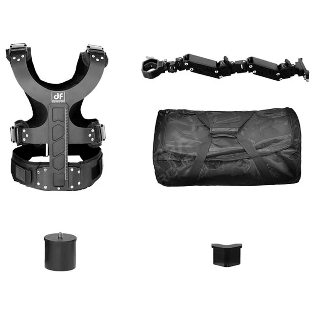 DigitalFoto THANOS-SE Gimbal Vest 서포트 장비 본체, 듀얼 암, 전용 케이스 및 구성품 구성