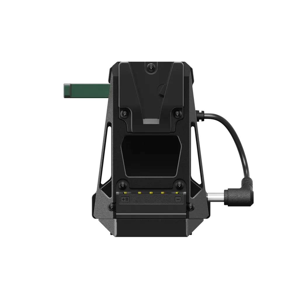 Accsoon V-Lock Adapter 정면 장착부 및 단자 상세