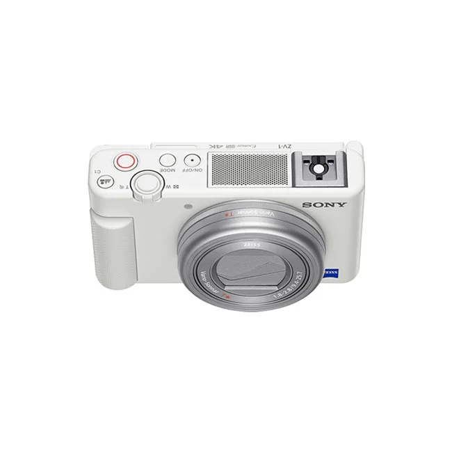 Sony ZV-1 상단 조작부와 렌즈 상단
