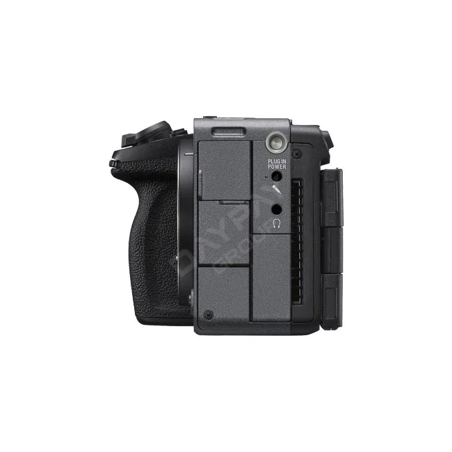 Sony FX5 측면 단자와 조작부