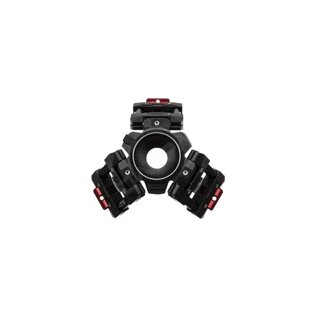 Manfrotto 529B (Hi-Hat) 상단 탑뷰 및 다리 각도 조절부