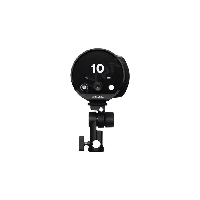 Profoto B10X Plus 후면 컨트롤 패널과 디스플레이 화면